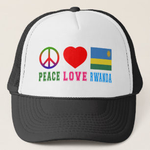 Peace Love Rwanda Trucker Pet