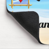 Peace Love Sandy Feet Muismat (Hoek)