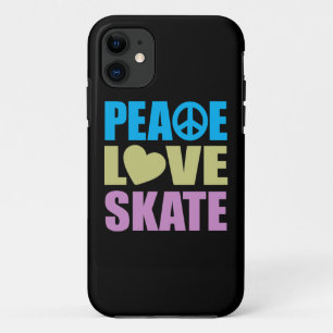 Peace Love Schaats Case-Mate iPhone Case