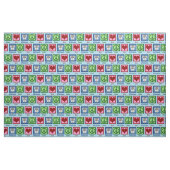 Peace Love Schnauzers Stof (Fat Quarter)