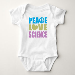 Peace Love Science Romper