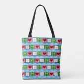 Peace Love Science Tote Bag (Achterkant)