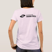 Peace Love Sharing Mannen T-shirt (Achterkant)