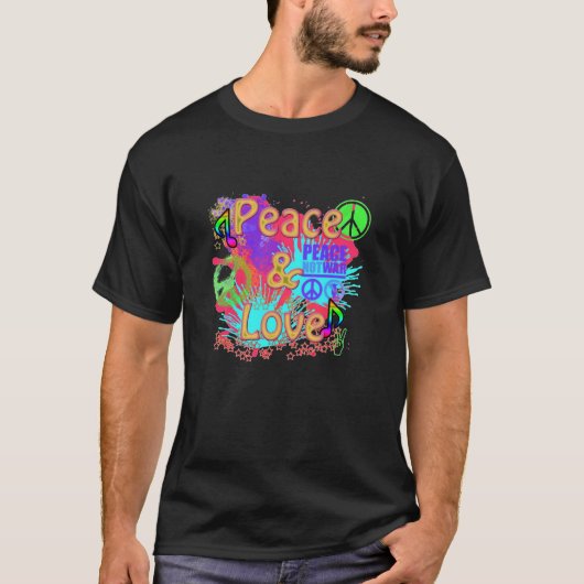 Peace & Love Shirt (Voorkant)