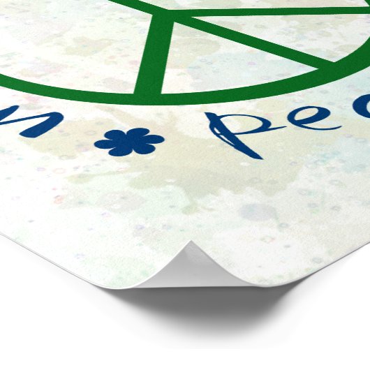 Peace Love Smile Poster (Hoek)