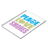 Peace Love Smores Notitieboek (Linkerzijde)