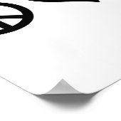 Peace Love Snowboarding Poster (Hoek)