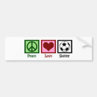 Peace Love Soccer