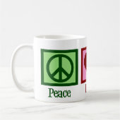 Peace Love Soccer Koffiemok (Links)