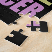 Peace Love Soccer Legpuzzel (Zijkant)
