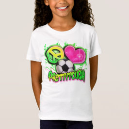 Peace Love Soccer T-shirt