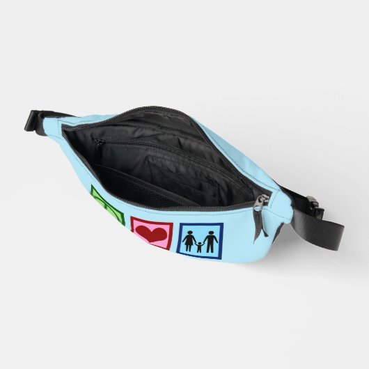 Peace Love Social Work Heuptasje (Open)