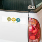 Peace Love Sociology Bumpersticker (Op Truck)