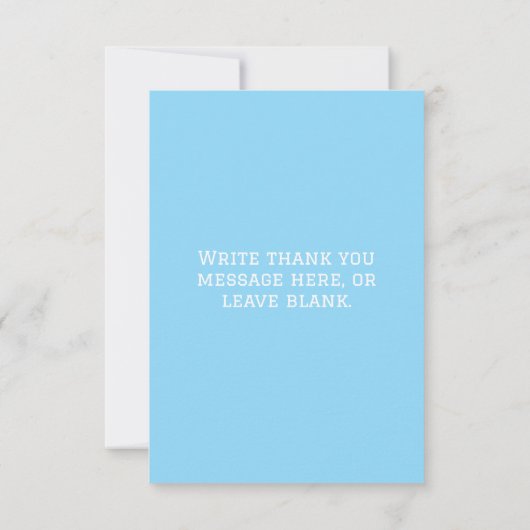 Peace Love Softbal Verjaardag Bedankkaart (Achterkant)