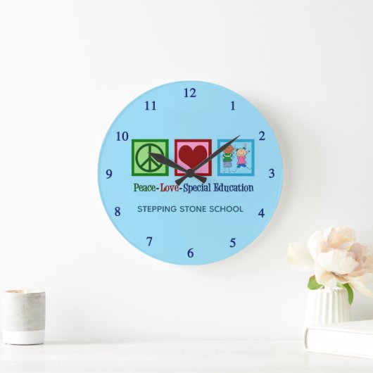 Peace Love Special Education Grote Klok (Huis)
