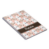 Peace Love Spiral notebook Journal Notitieboek (Rechterzijde)