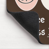 Peace Love Sports Medicine Mousepad Muismat (Hoek)