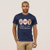 Peace Love Sports Medicine T shirt (Voorkant volledig)