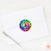 Peace & Love Sticker (Envelop)