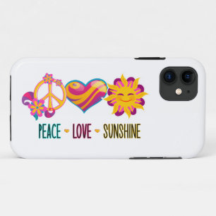 Peace Love Sunshine Case-Mate iPhone Case