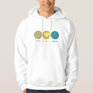 Peace Love Survey Hoodie