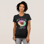 Peace Love T-shirt (Voorkant volledig)
