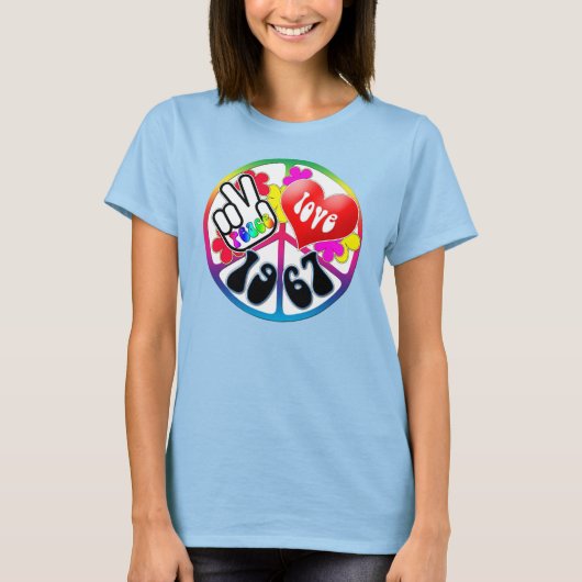 Peace Love T-shirt (Voorkant)