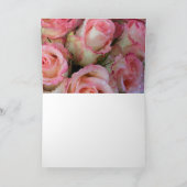 Peace Love T-Shirt Kaart (Binnen)