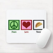 Peace Love Tacos Muismat (Met muis)