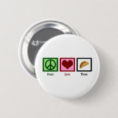 Peace Love Tacos Ronde Button 5,7 Cm (Voorkant /achterkant)