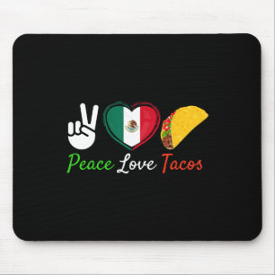 Peace Love Tacos Schattige Taco Cinco de Mayo Mexi Muismat
