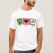 Peace Love Tacos T-shirt (Voorkant)