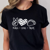 Peace Love Tacos, Taco Dinsdag, Taco Shirt