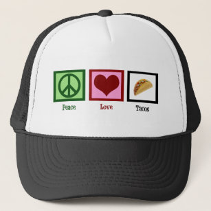 Peace Love Tacos Trucker Pet