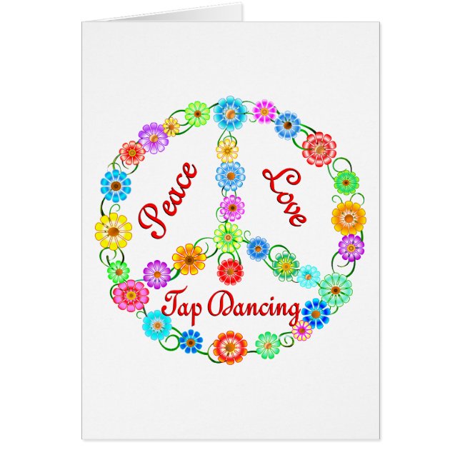 Peace Love Tap-dansen (Voorkant)