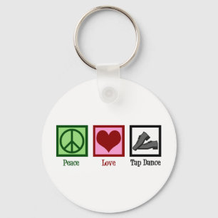 Peace Love Tap Sleutelhanger