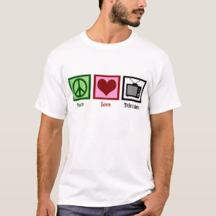 Peace Love Television T-shirt