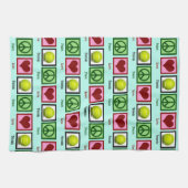 Peace Love Tennis Theedoek (Horizontaal)