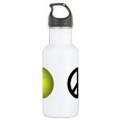 Peace Love Tennis Waterfles (Achterkant)