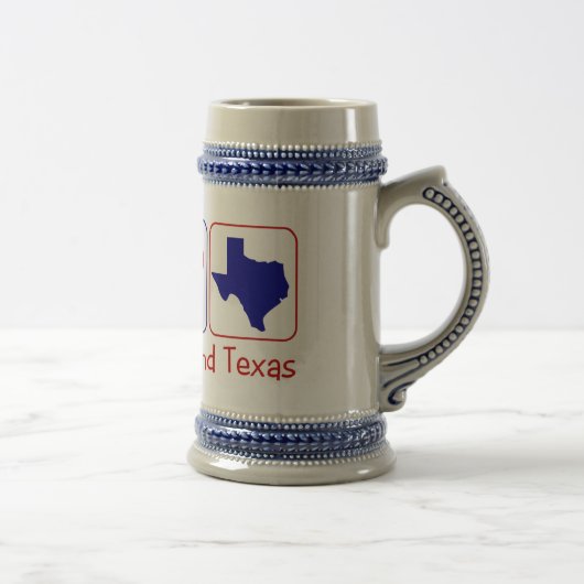 Peace Love Texas Bierpul (Rechts)