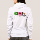Peace Love Texas Hoodie (Achterkant)