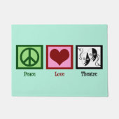 Peace Love Theater Deurmat (Voorkant)