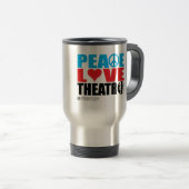 Peace Love Theater Reisbeker (Voorkant rechts)