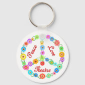 Peace Love Theater Sleutelhanger (Voorkant)
