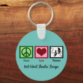 Peace Love Theater Sleutelhanger (Voorkant)