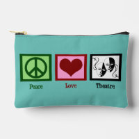 Peace Love Theatre Schattige Blauwgroen