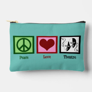 Peace Love Theatre Schattige Blauwgroen Etui