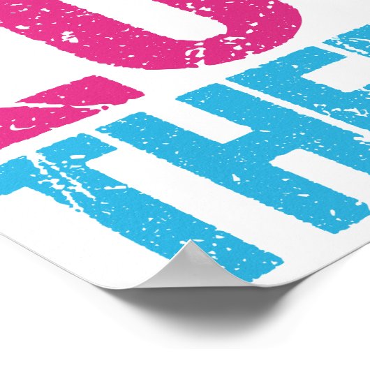 Peace Love Therapy Poster (Hoek)