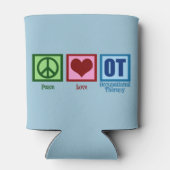 Peace Love to Occupational Therapy Blikjeskoeler (Achterkant)