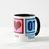 Peace Love to Occupational Therapy Mok (Voorkant rechts)